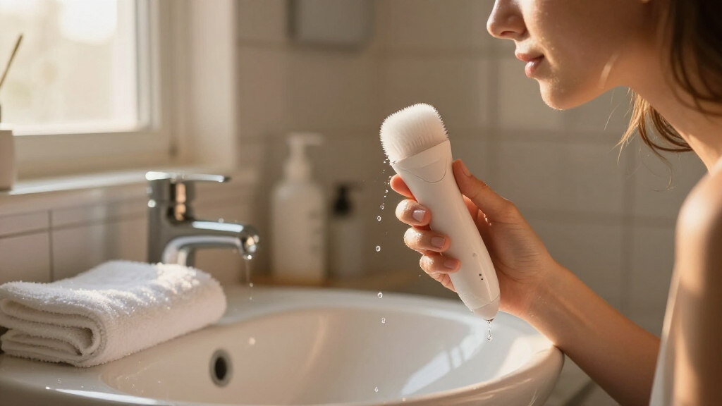 electric facial cleansing brushes