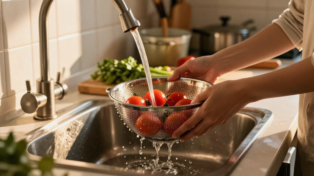 nesting colander set