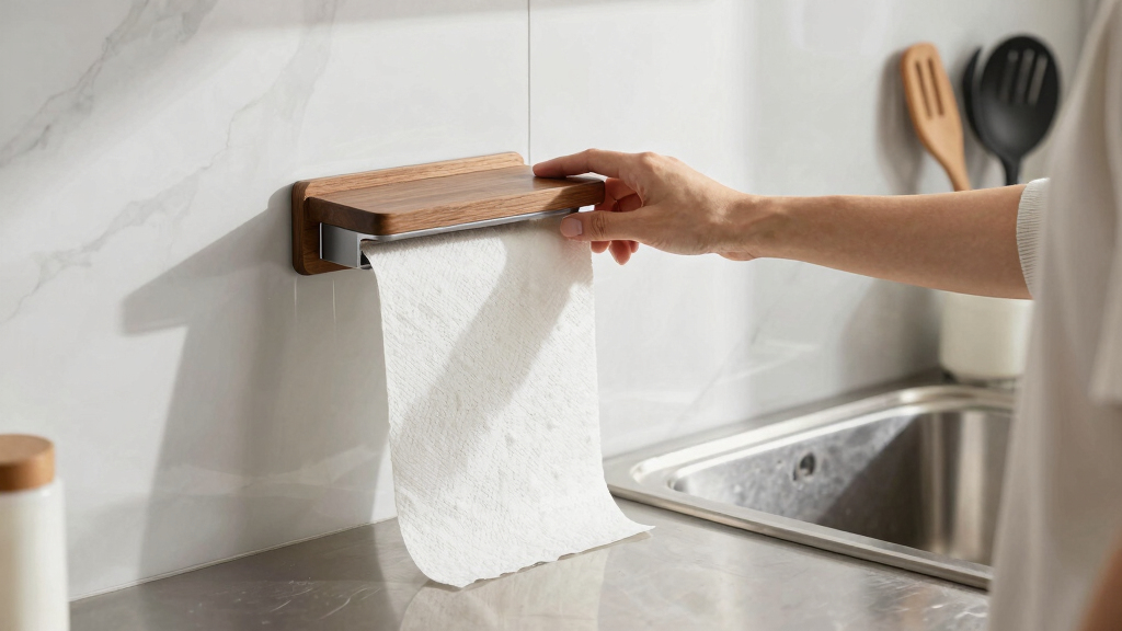 best paper towel holders