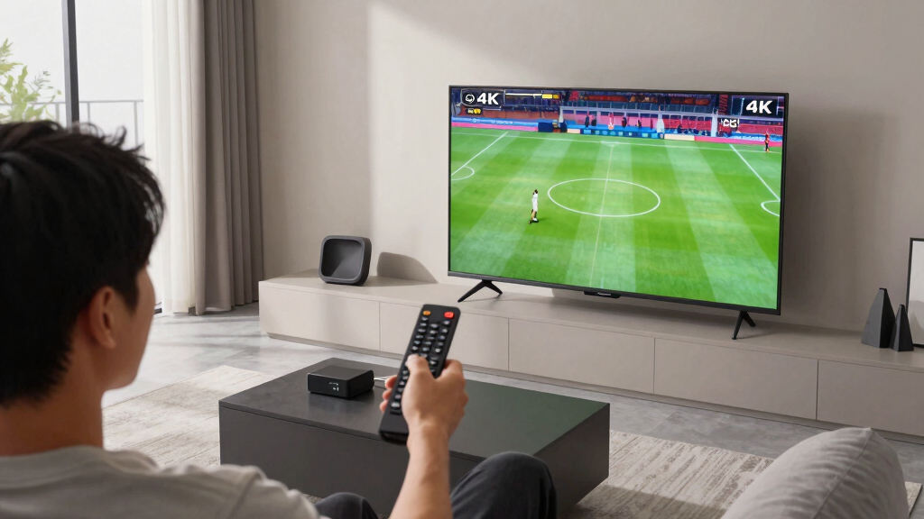 4K smart TVs for sports