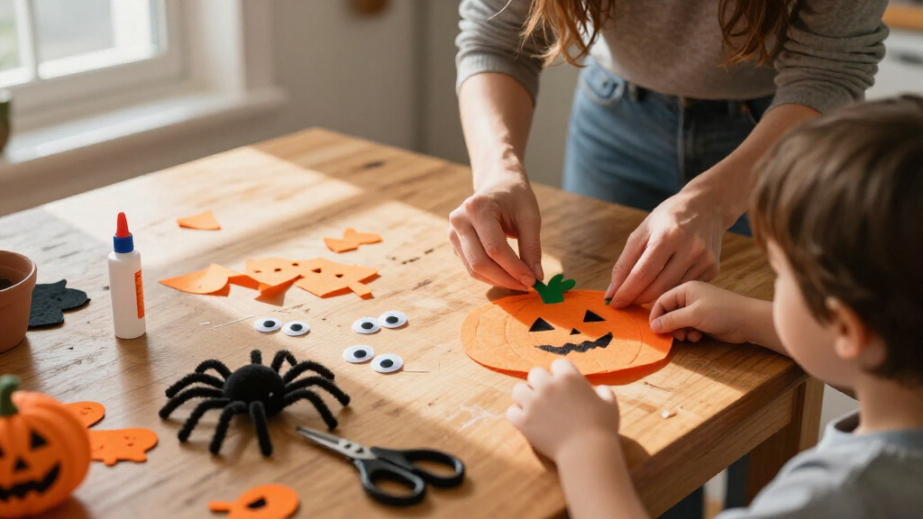kids Halloween craft kits