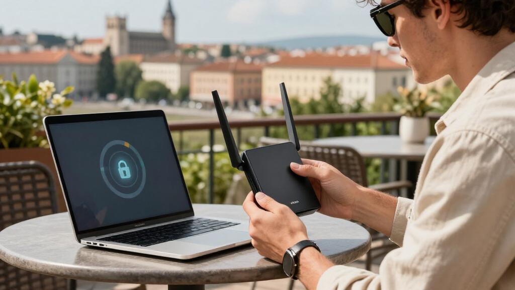 premium travel routers with built in vpn