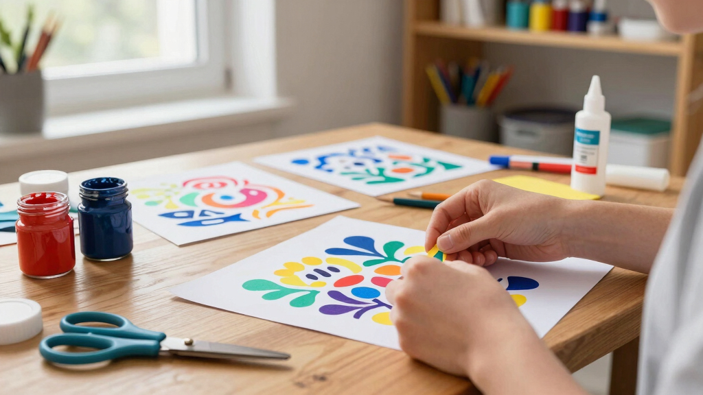 art supplies for DIY crafts