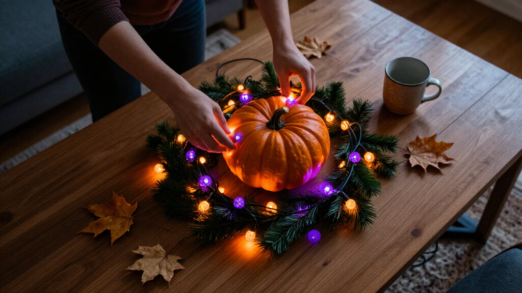 Halloween string lights