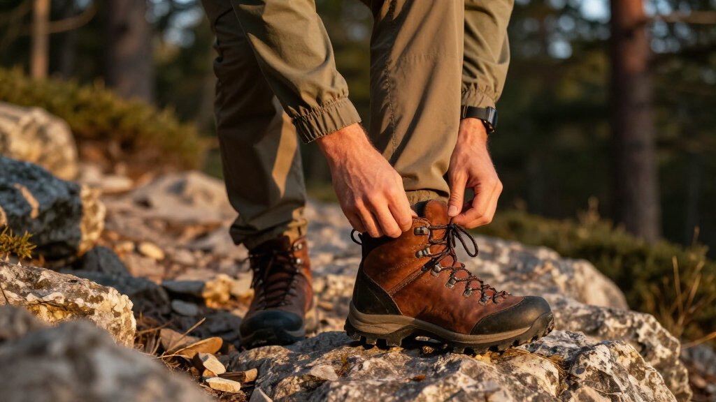 premium hiking boots for rugged trails