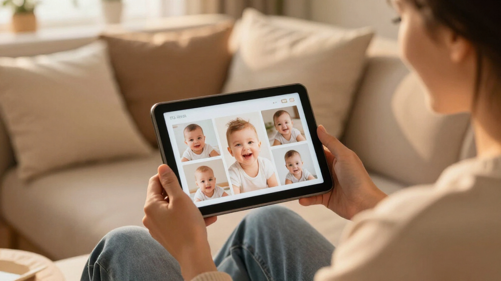 best digital frames for first year baby memories
