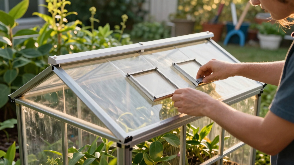 best greenhouse kits with roof vents