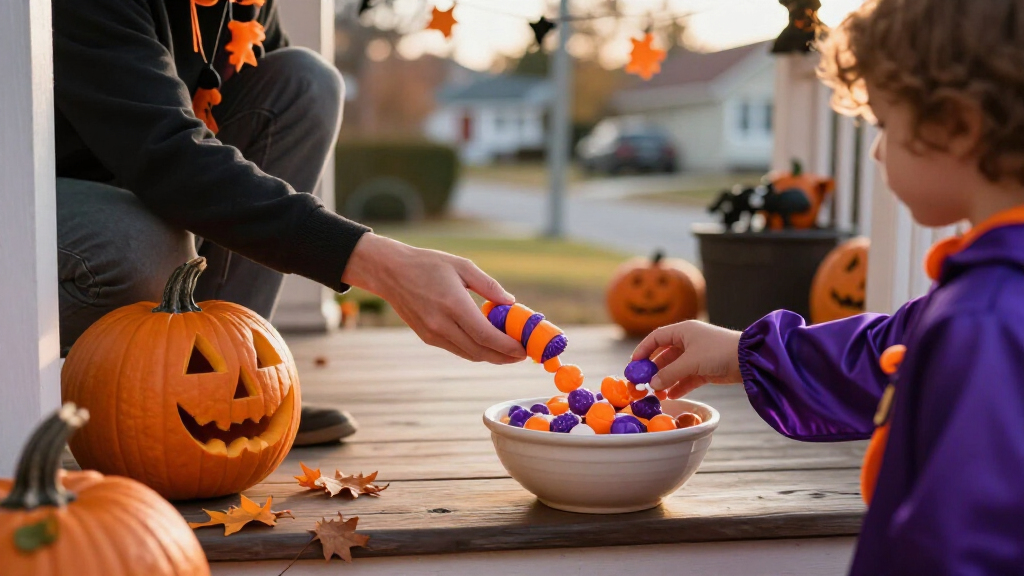 Halloween candy bowls