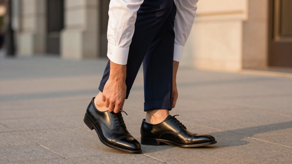 luxury men's leather dress shoes