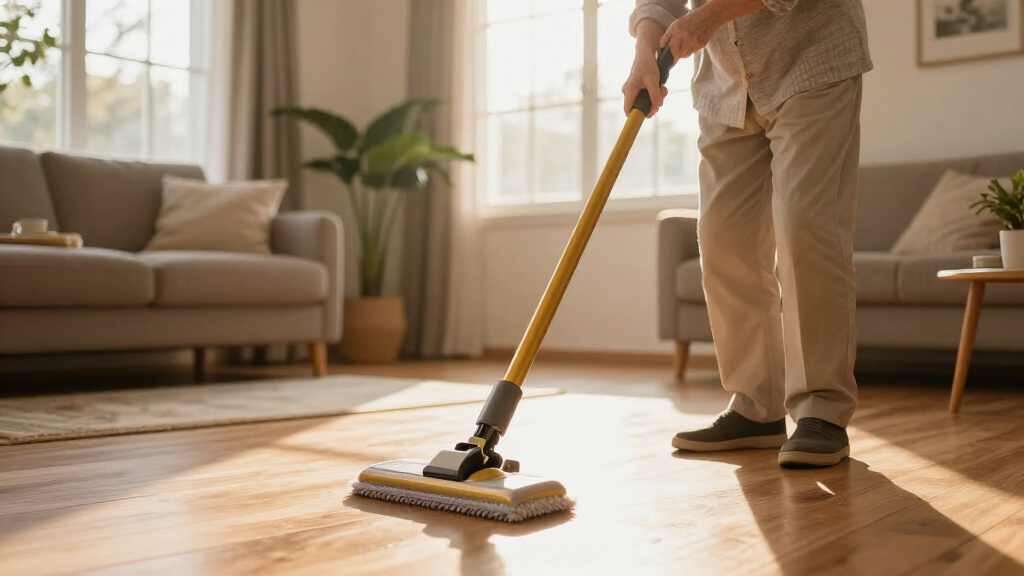 steam mop for sanitizing floors premium