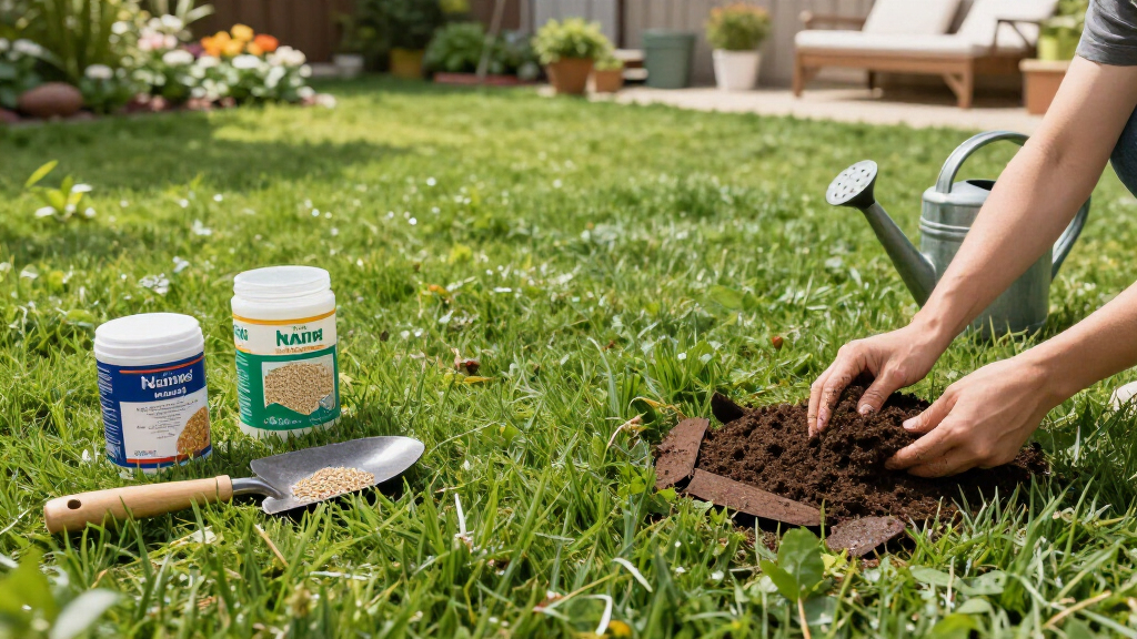 best lawn patch repair products