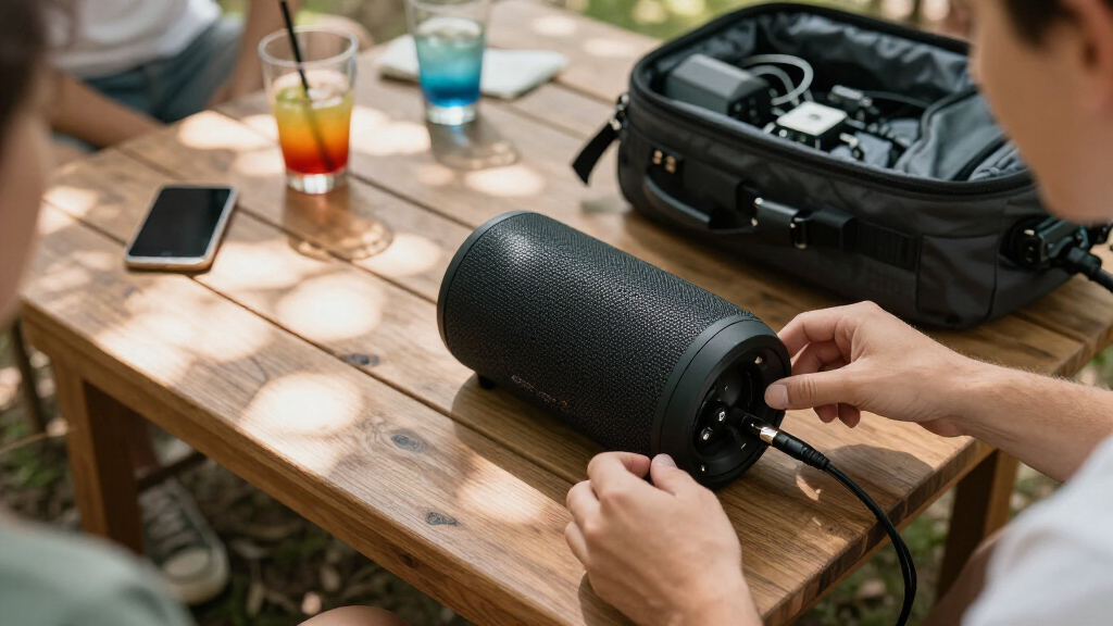 portable DJ speakers