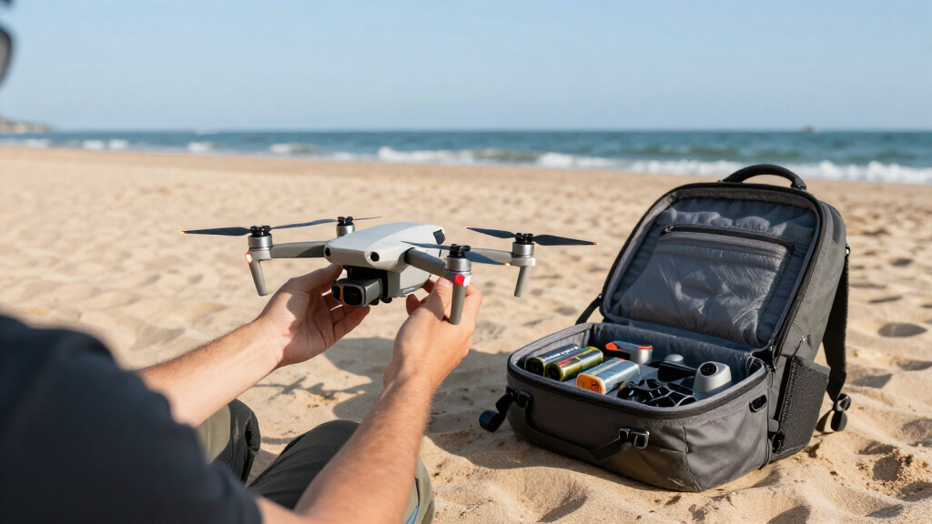 best drone accessories for beach flying