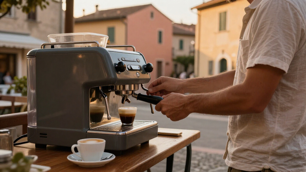 espresso and cappuccino machine