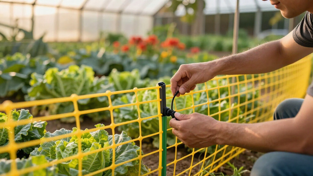 electric netting fence kit for poultry and gardens