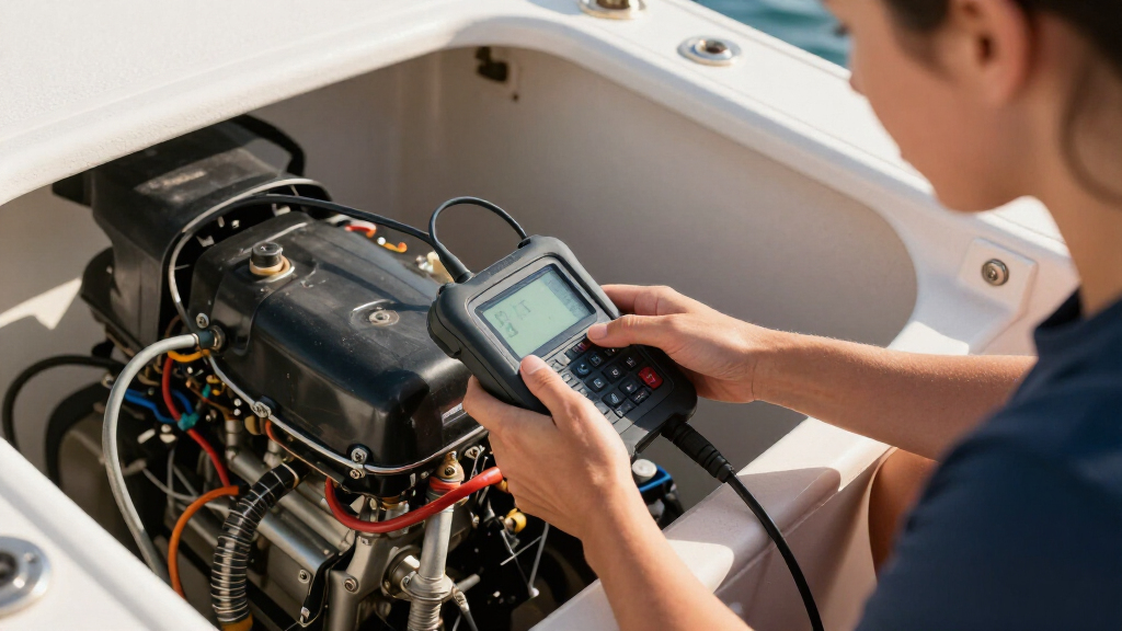 boat engine diagnostic scanner marine