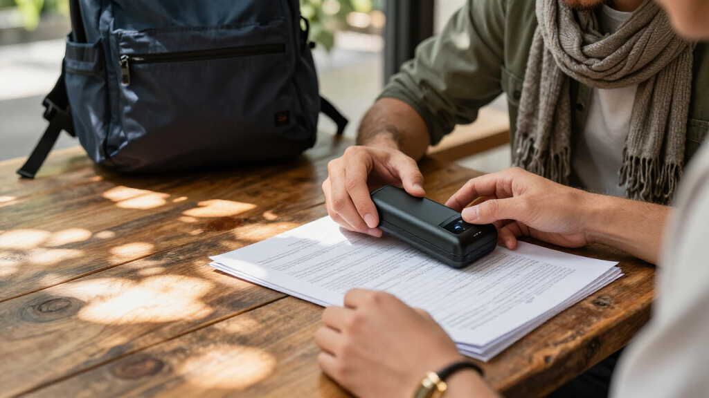 portable document scanners for travel premium