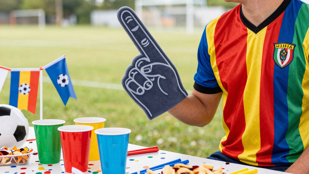 soccer fan party supplies