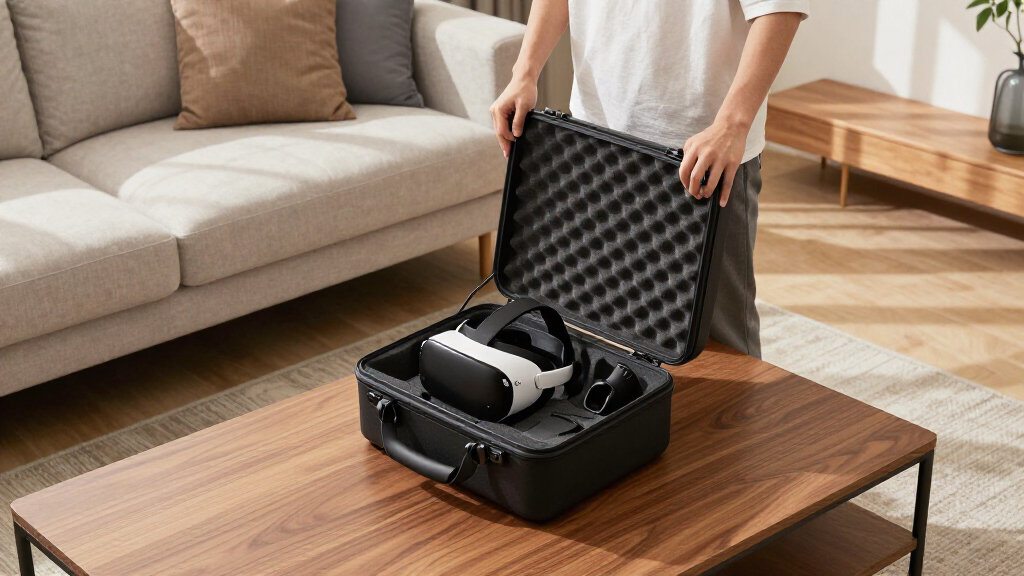 VR headset storage cases