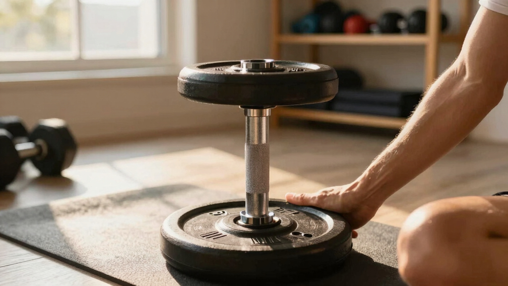 adjustable dumbbells for home