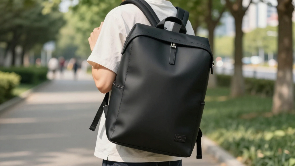 veganleather camera backpacks
