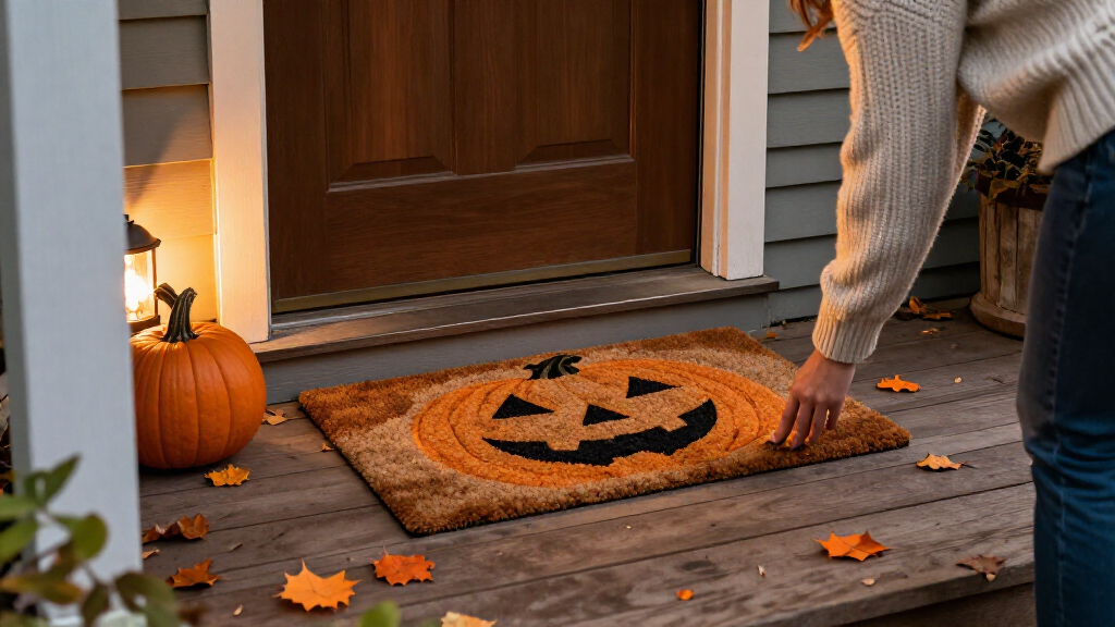 Halloween doormats