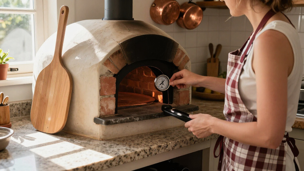 pizza oven thermometer