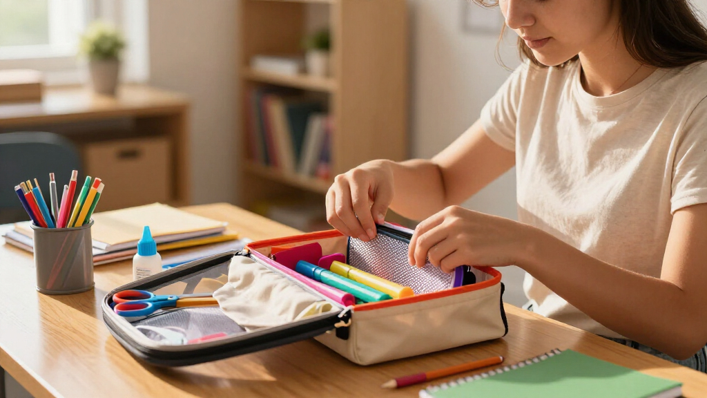 school supplies organizers