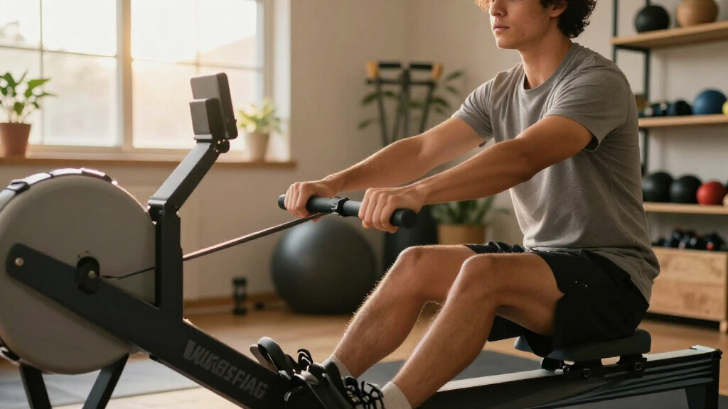 foldable rowing machine