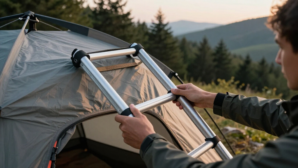 best premium rooftop tent ladder accessory