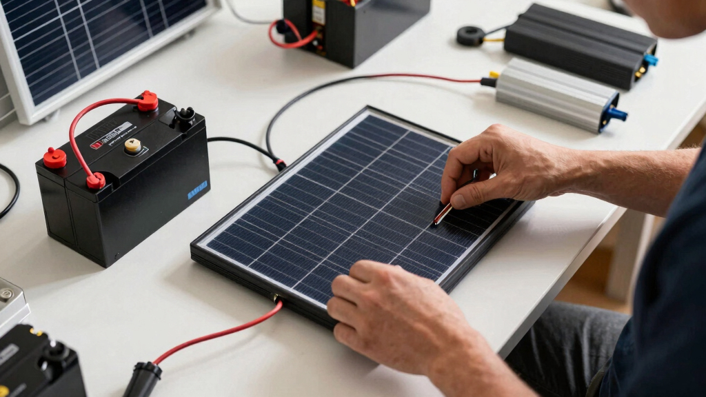 solar-powered backup generators