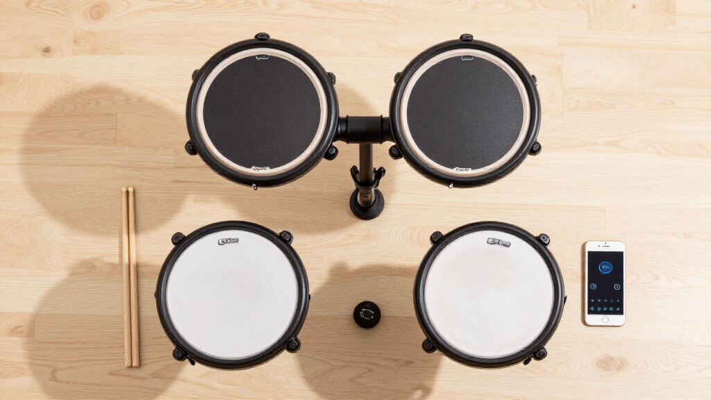 electronic drum kit mesh heads