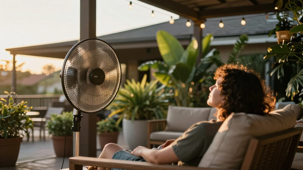 best drum fans for large covered patios