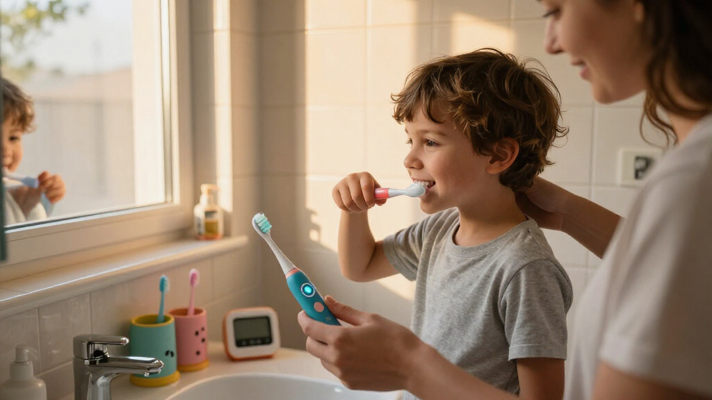 bluetooth toothbrushes for kids with timers