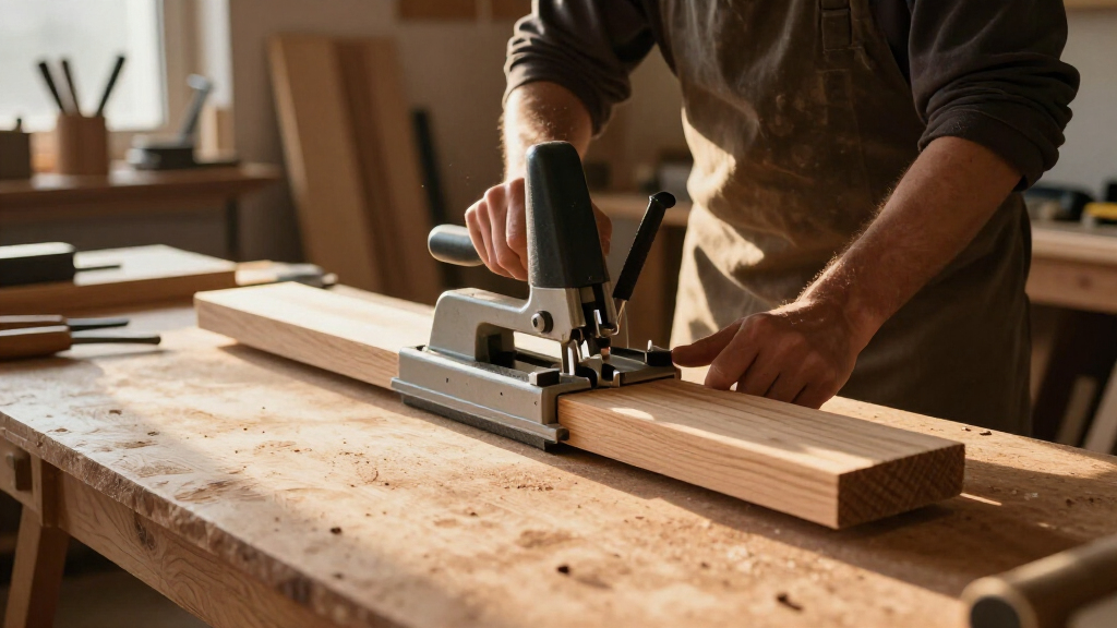benchtop jointer for woodworking