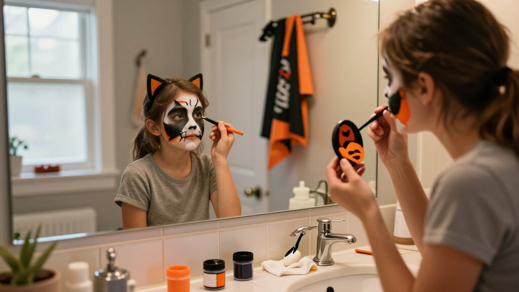 Halloween face paint kits