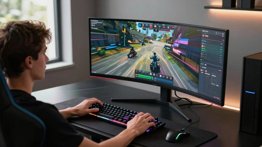 gaming monitor for competitive play
