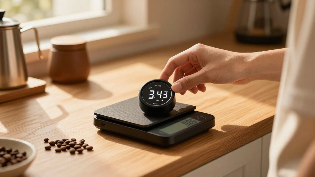 precision coffee scales and timers