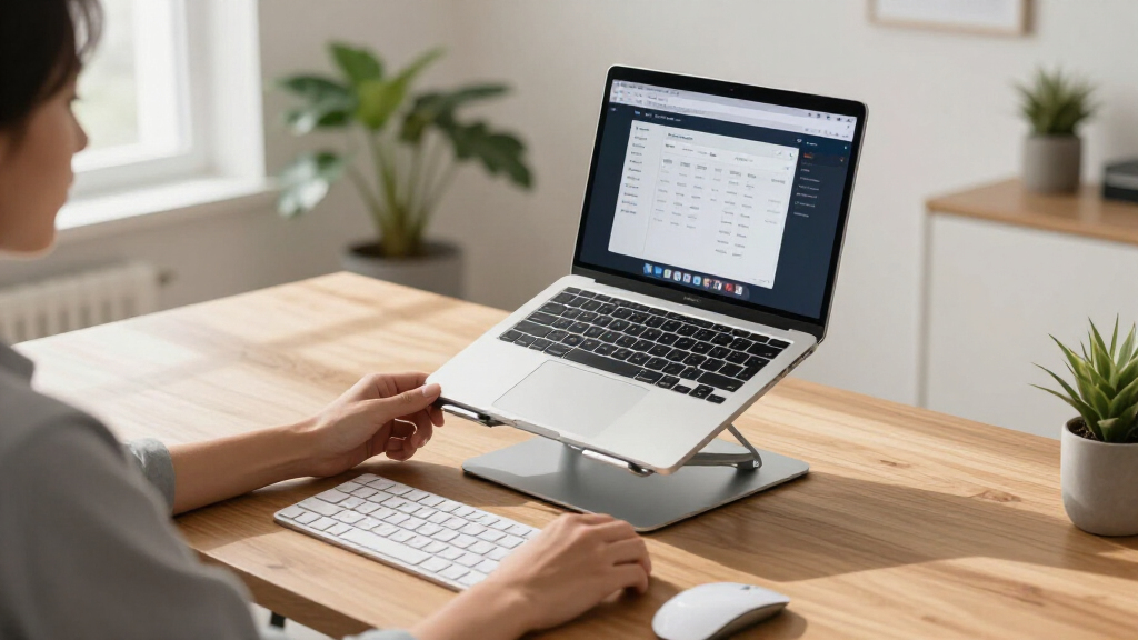 ergonomic laptop stands