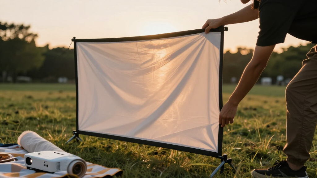 projector screens portable