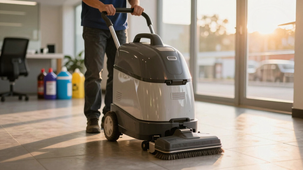 best floor scrubber vacuum combo