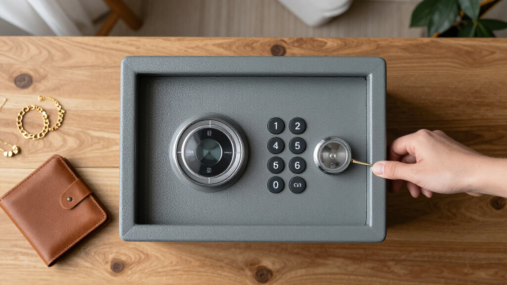 high capacity biometric safe for home