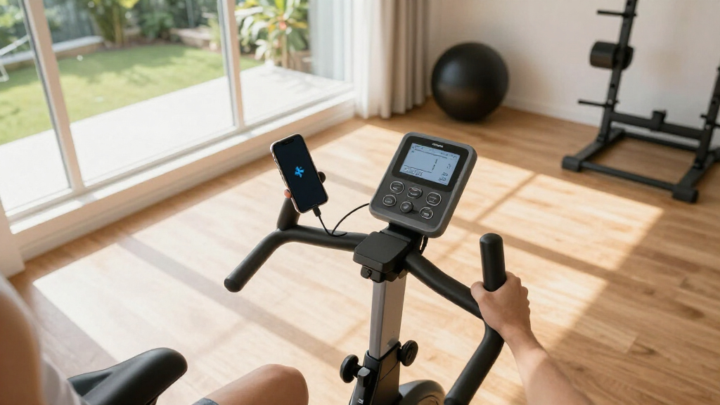 exercise bike with bluetooth under 800