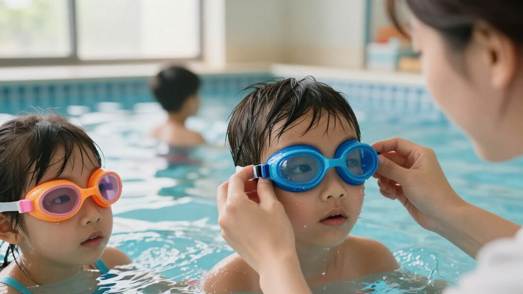 kids swim goggles antifog