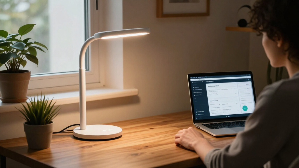 smart home LED desk lamps
