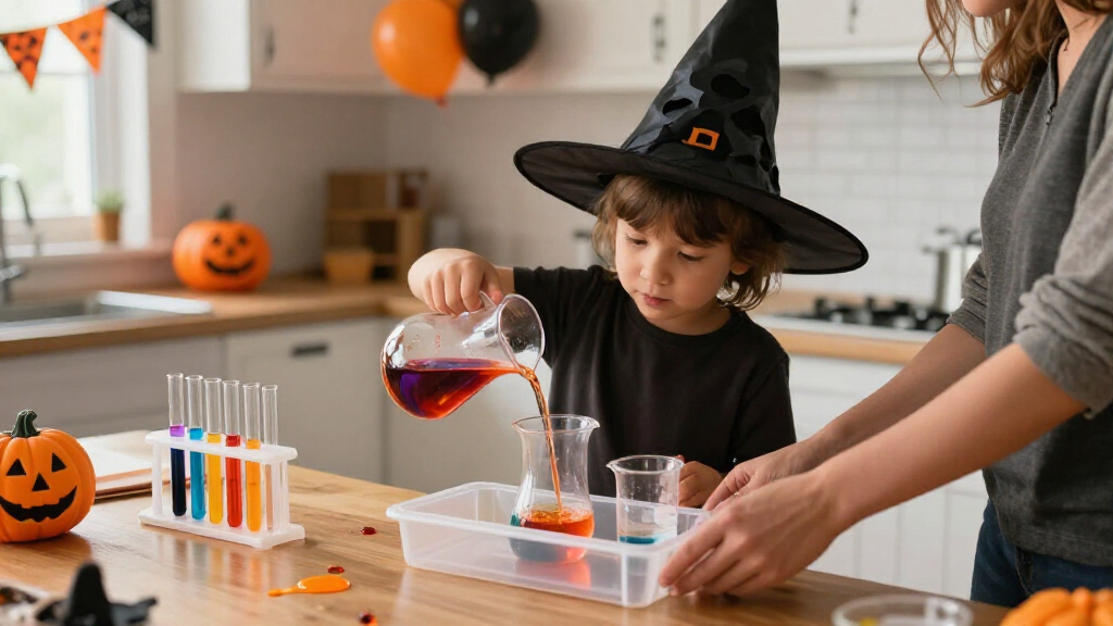 Halloween party science kits