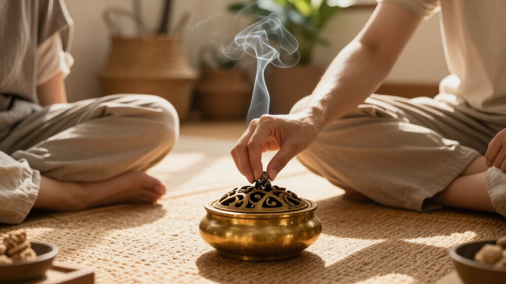 best large brass incense burner for resin