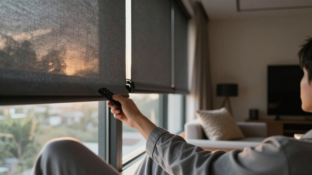 motorized blackout shades