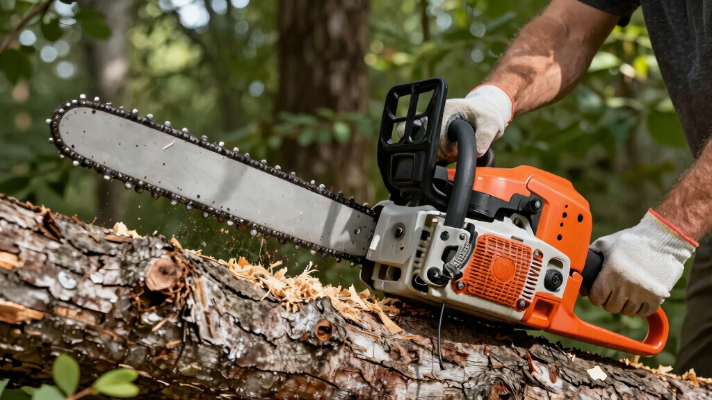 best 20 inch gas chainsaws for felling trees