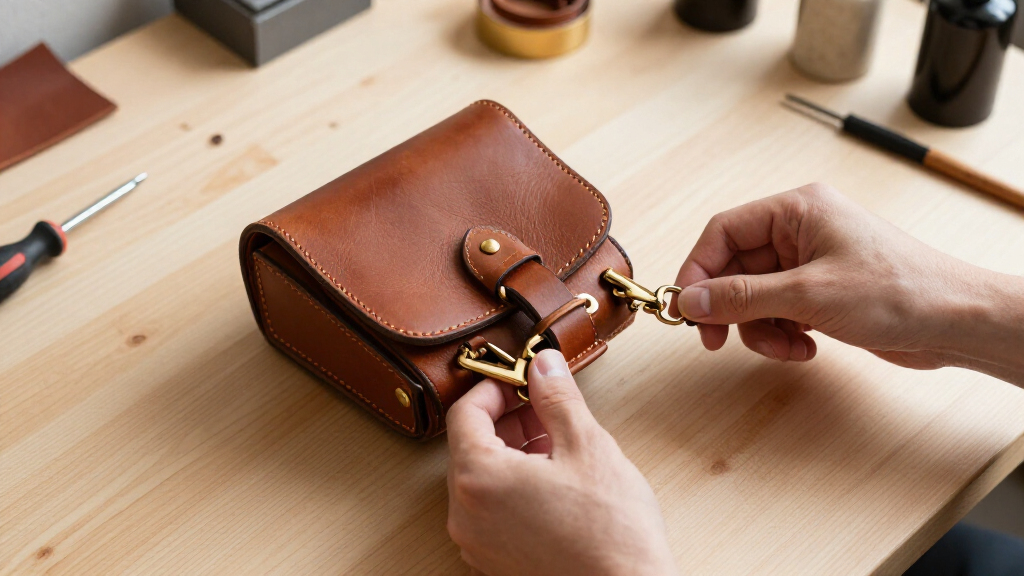 full grain leather mini bags with removable strap